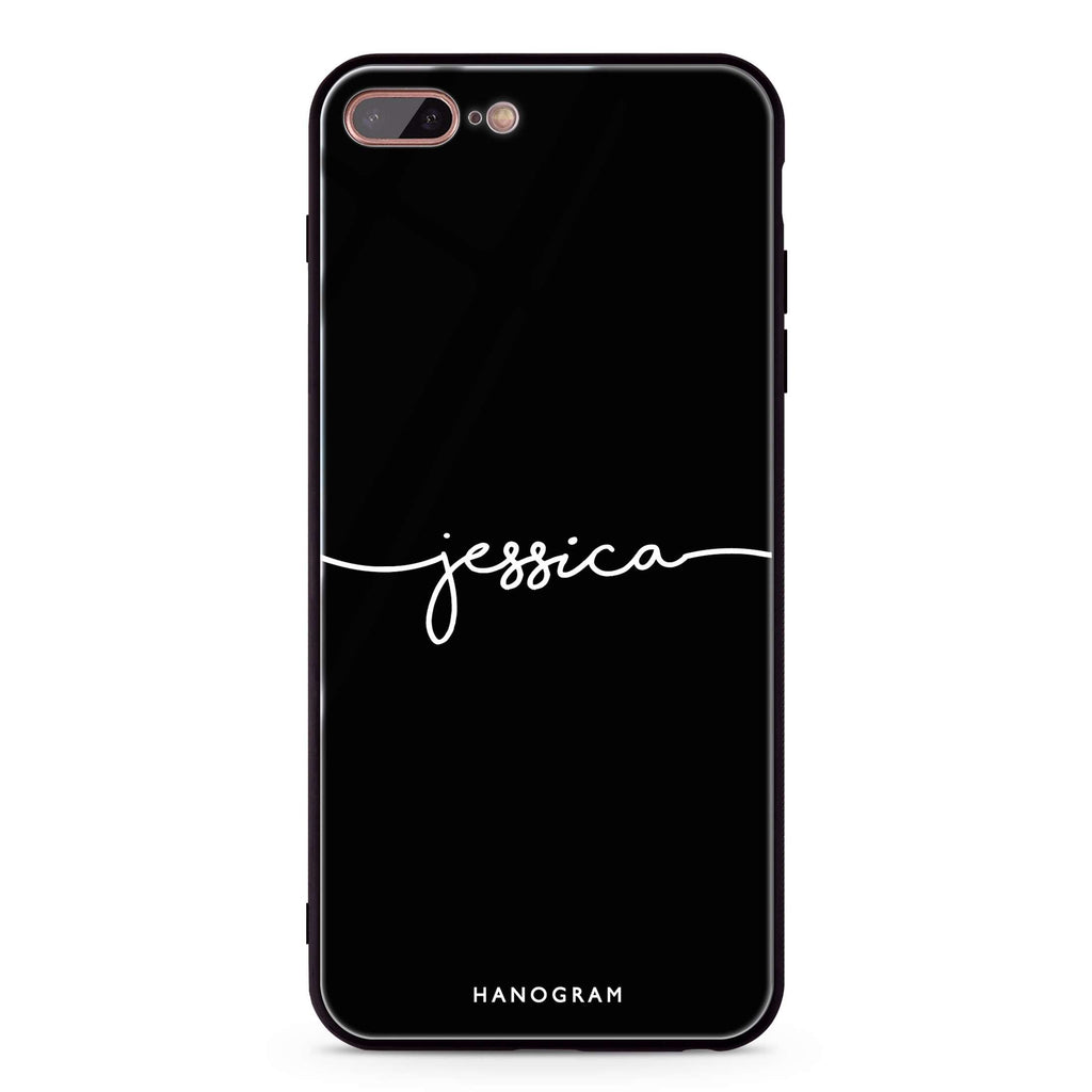 Handwritten iPhone 8 Plus Glass Case