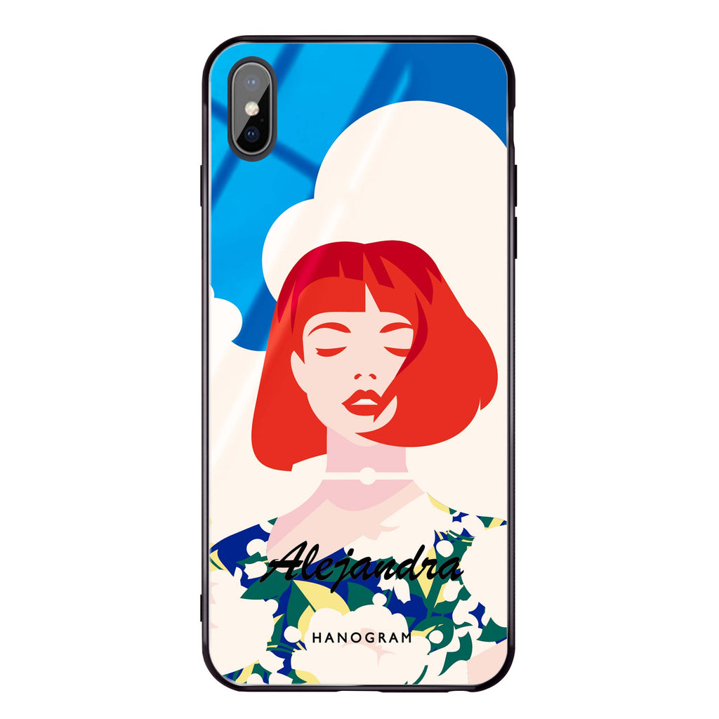 Spring I iPhone X Glass Case
