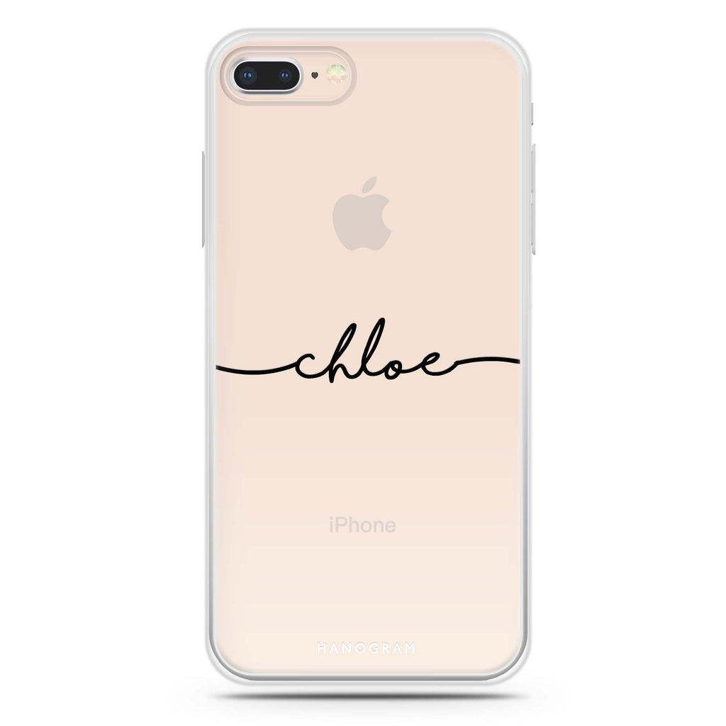 Handwritten iPhone 7 Plus Ultra Clear Case