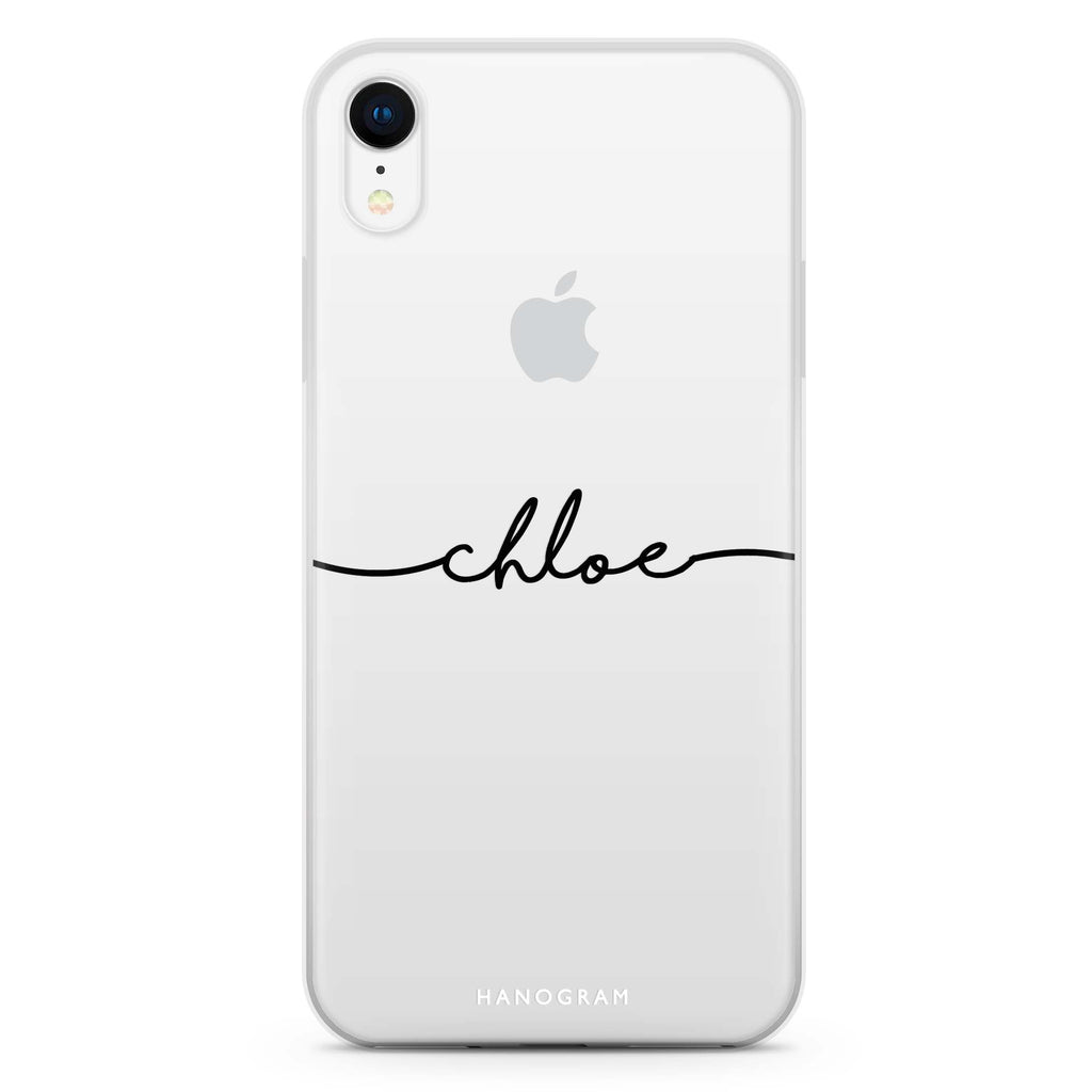 Handwritten iPhone XR Ultra Clear Case