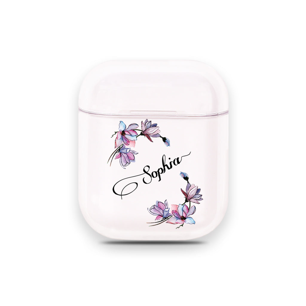 Frame With Flowers Airpods Case