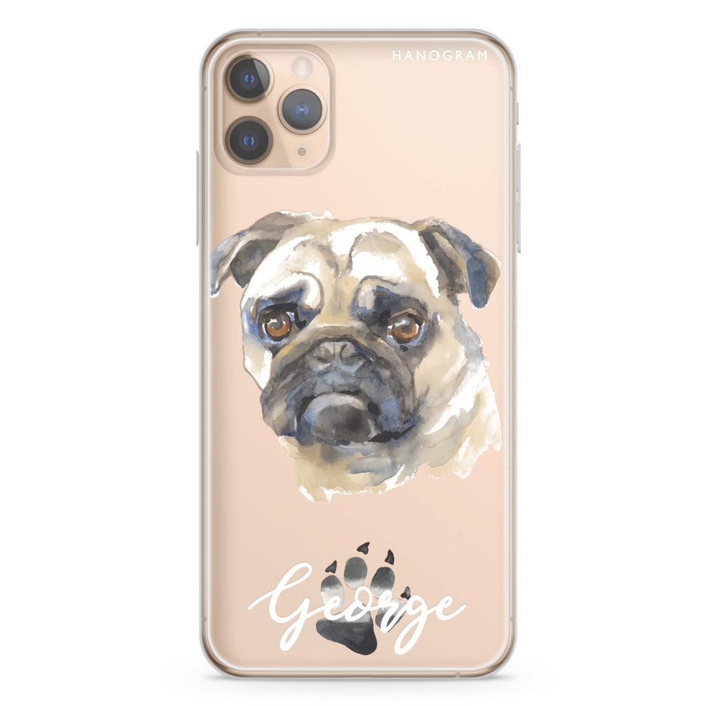 Pug iPhone 11 Pro Max Ultra Clear Case