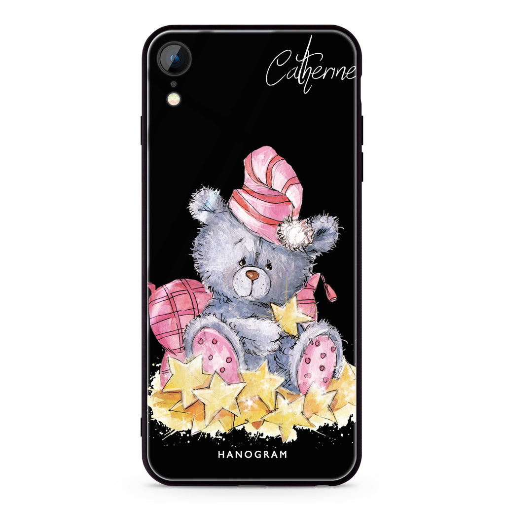 Star Bear iPhone XR Glass Case