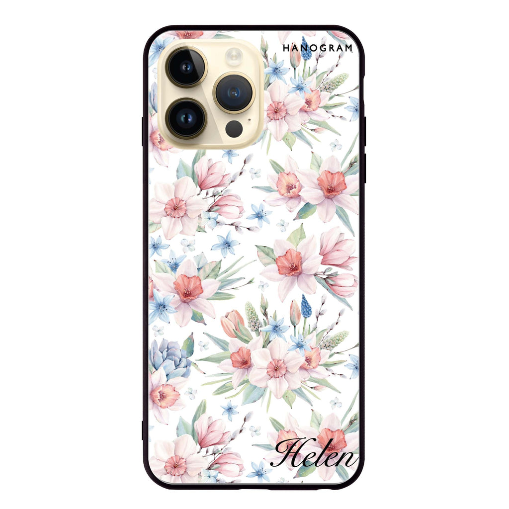 Glamour Floral World Glass Case