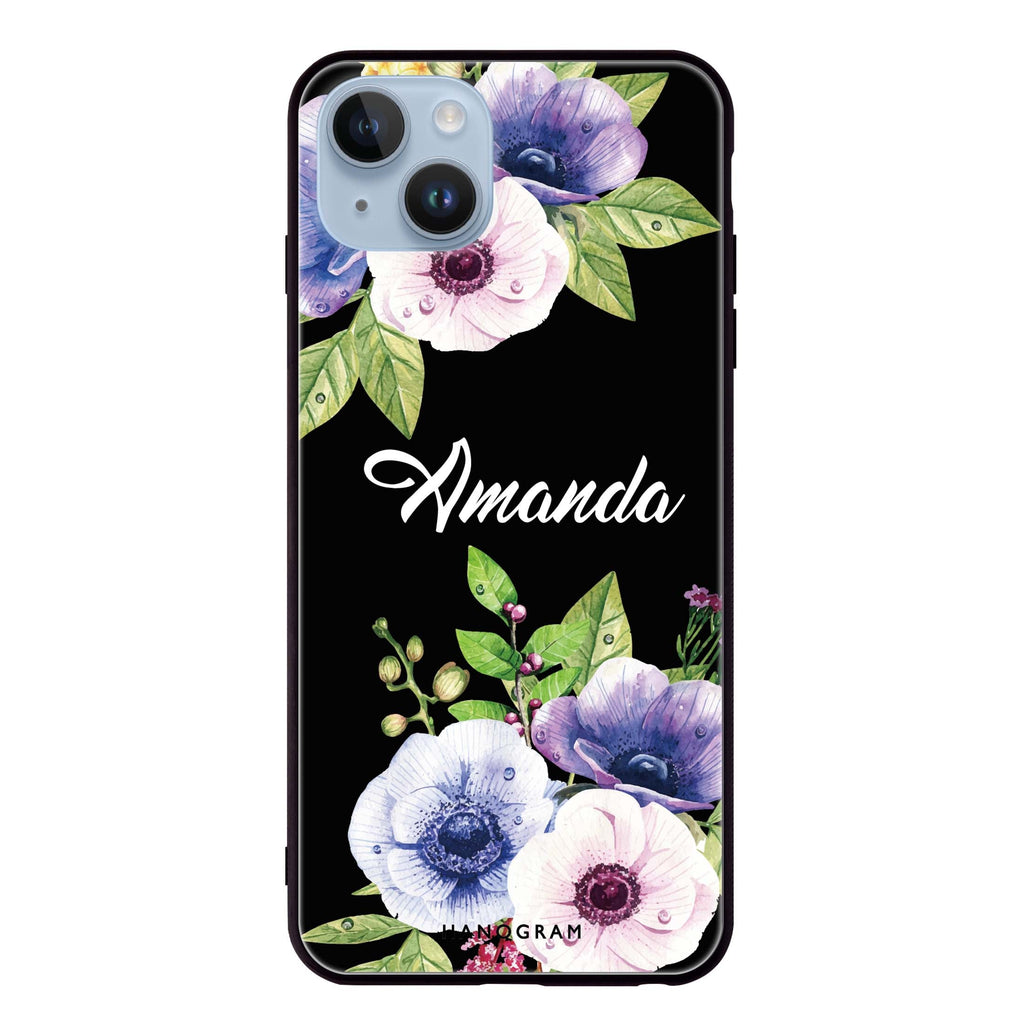 Blooming Flowers iPhone 14 Plus Glass Case