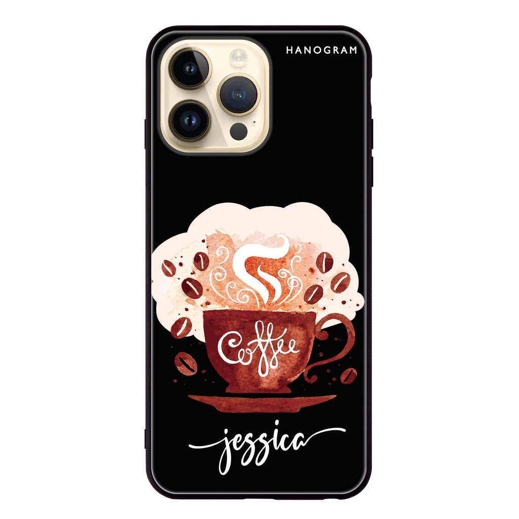 Fragrant coffee Glass Case