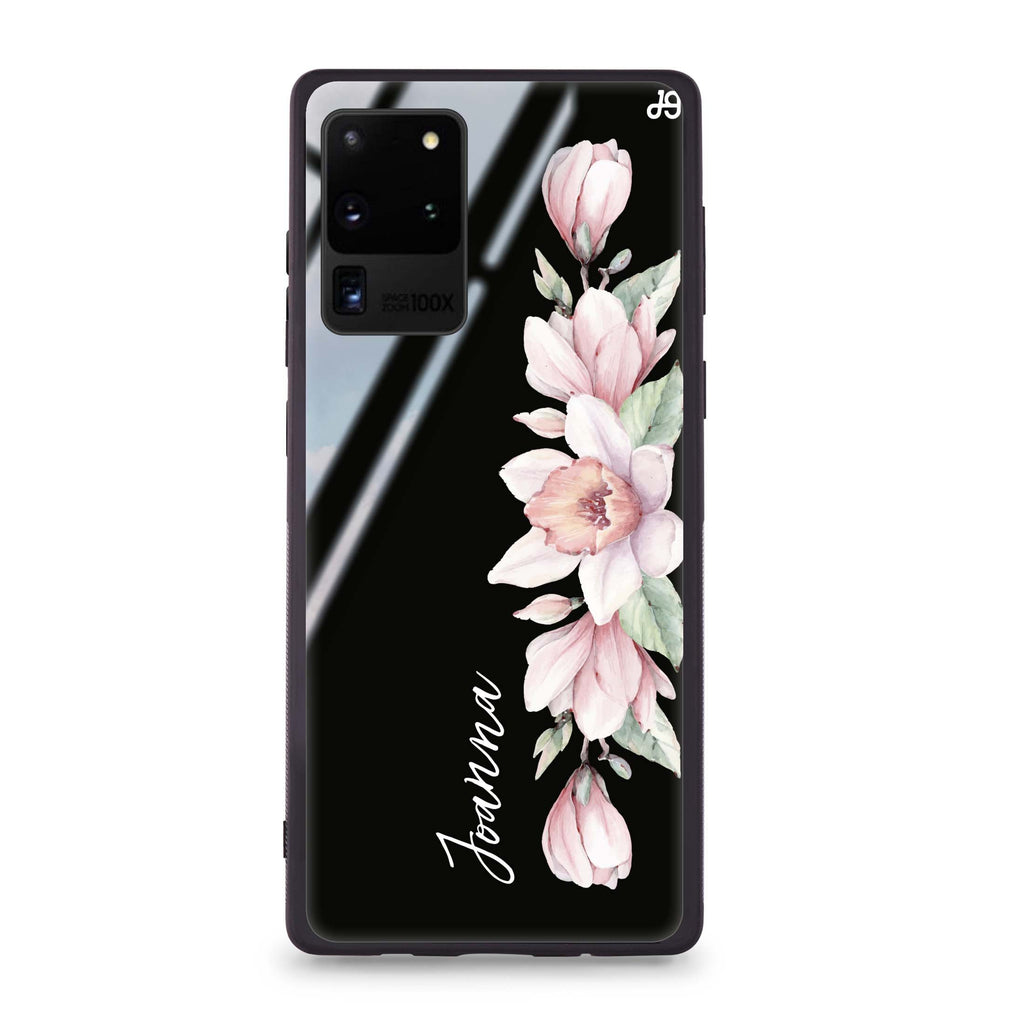 Floral and Me Samsung Glass Case
