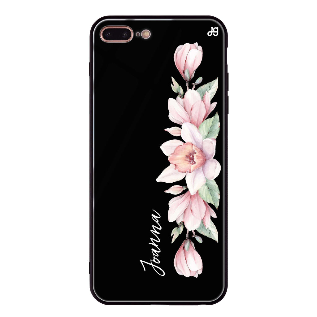 Floral and Me iPhone 7 Plus Glass Case