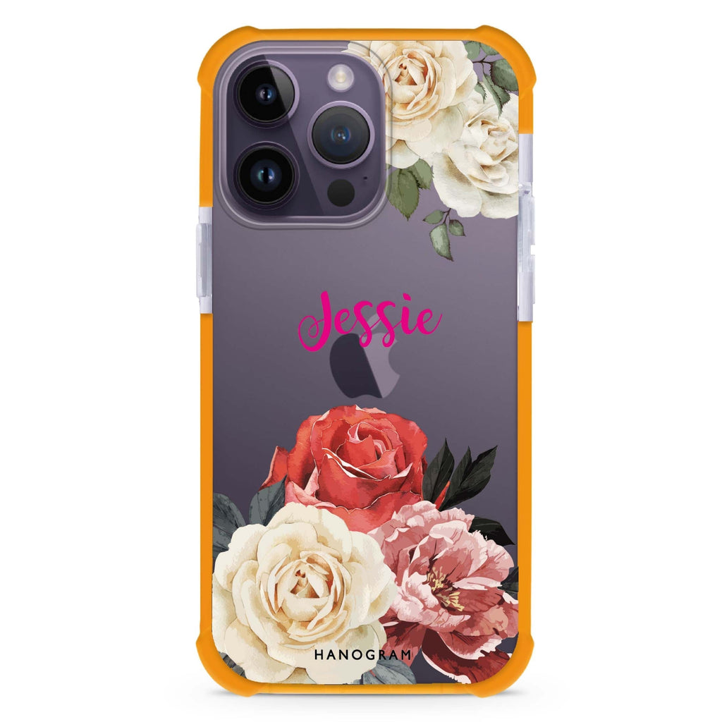 Vintage Floral iPhone 12 Pro Max Ultra Shockproof Case