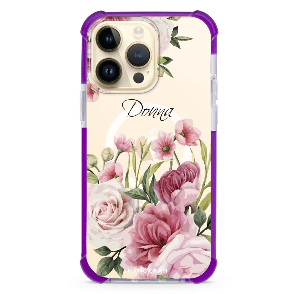 Beautiful Flowers MagSafe Compatible Ultra Shockproof Case