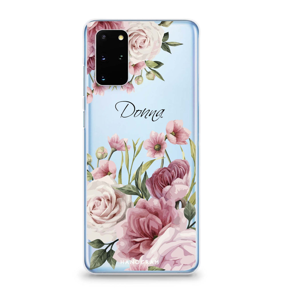 Beautiful Flowers Samsung S20 Soft Clear Case