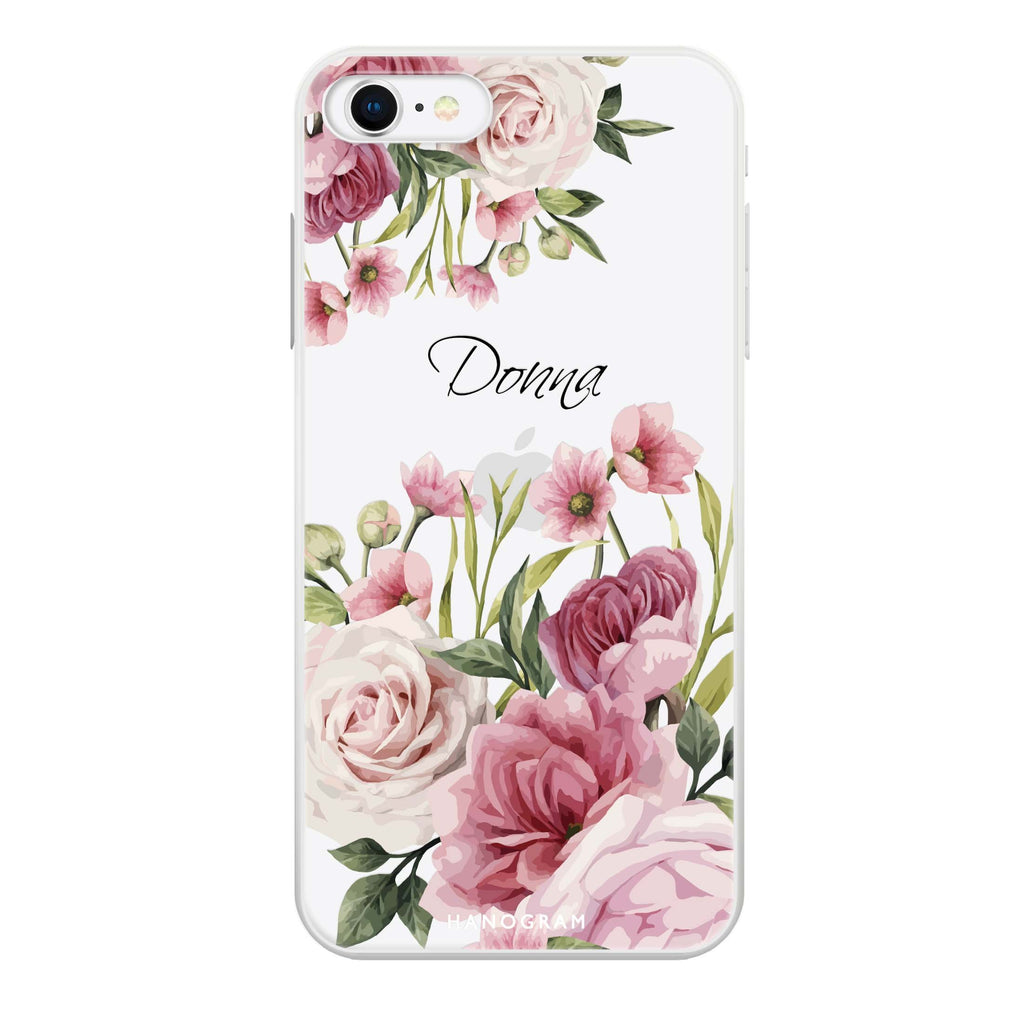 Beautiful Pretty Floral iPhone SE Ultra Clear Case