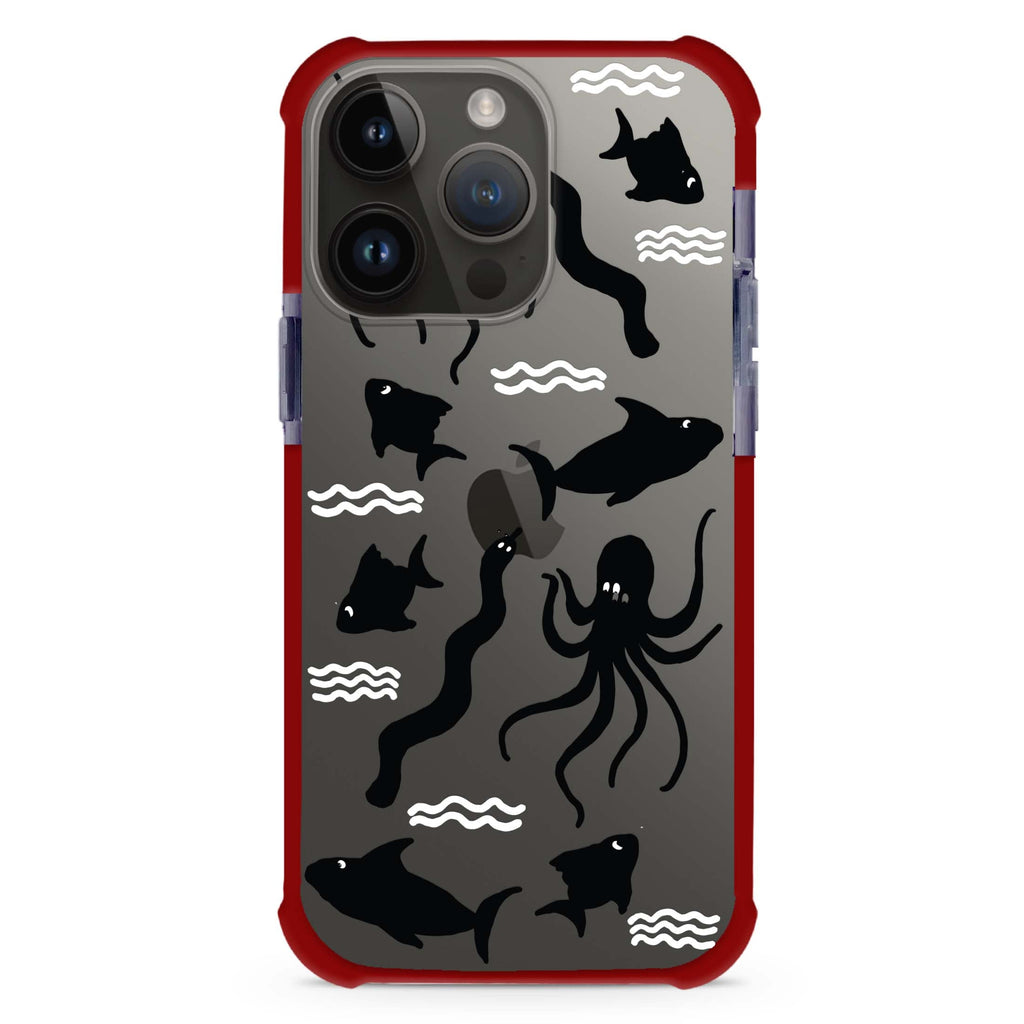 Water, Ocean and Sea Animals Ultra Shockproof Case