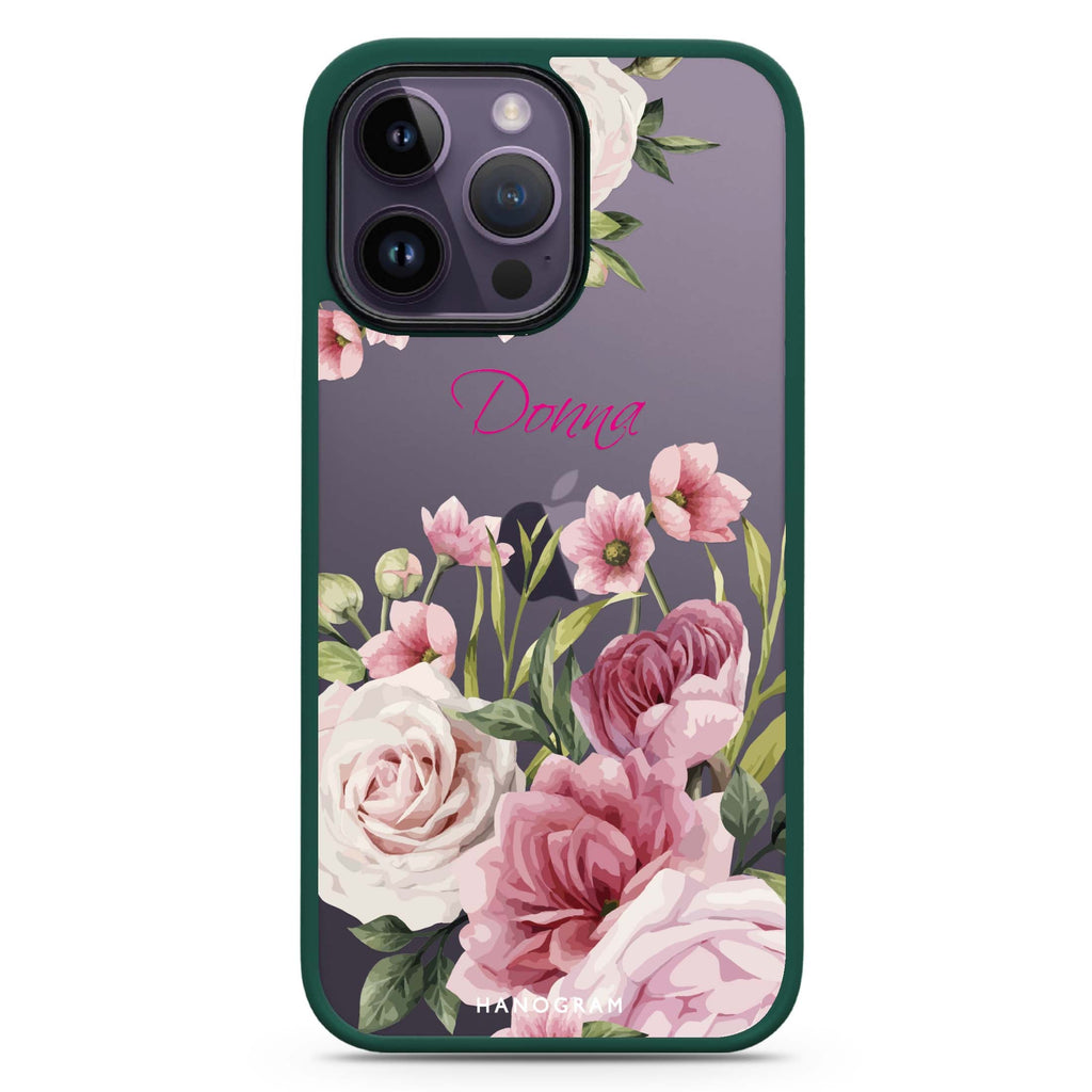 Beautiful Flowers iPhone 13 Pro Impact Guard Bumper Case