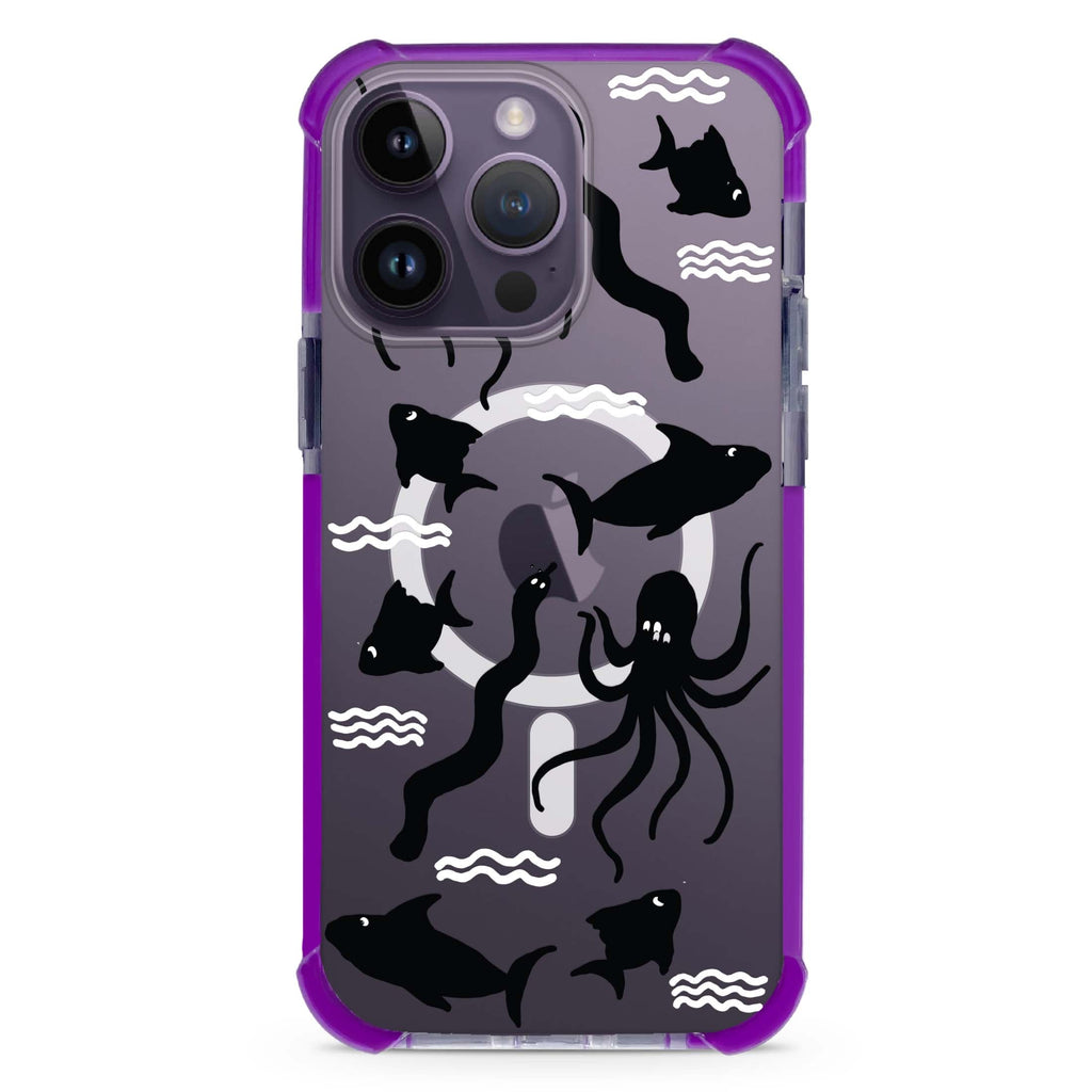 Water, Ocean and Sea Animals MagSafe Compatible Ultra Shockproof Case