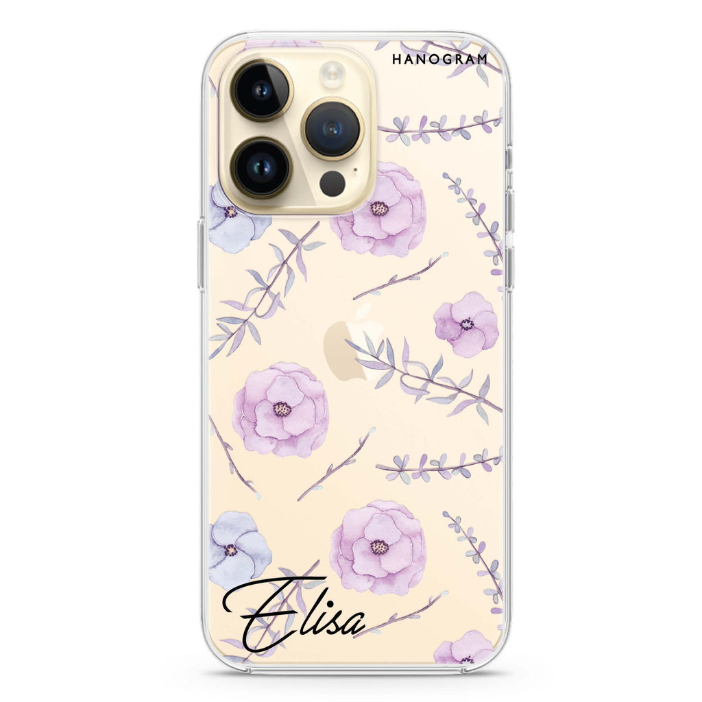 Vibrant Floral iPhone 14 Pro Ultra Clear Case