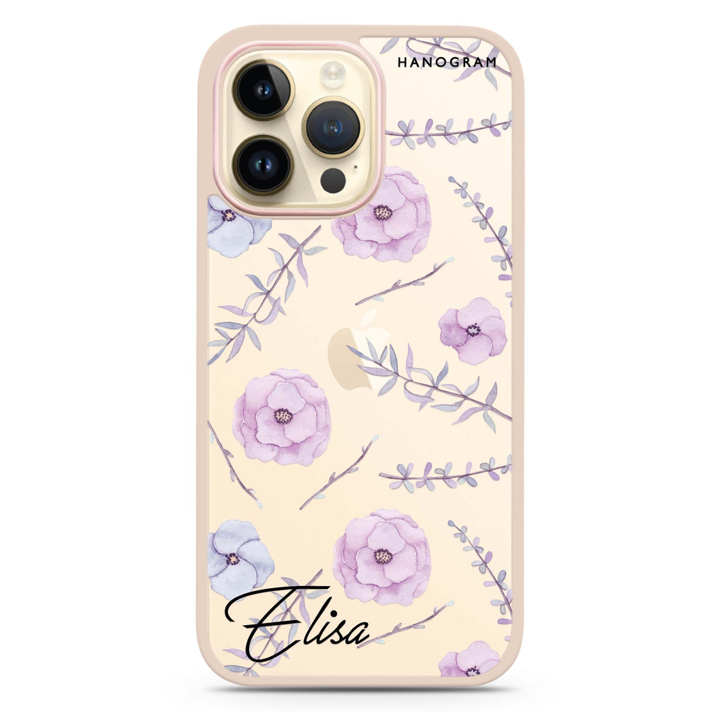 Vibrant Floral Impact Guard Bumper Case