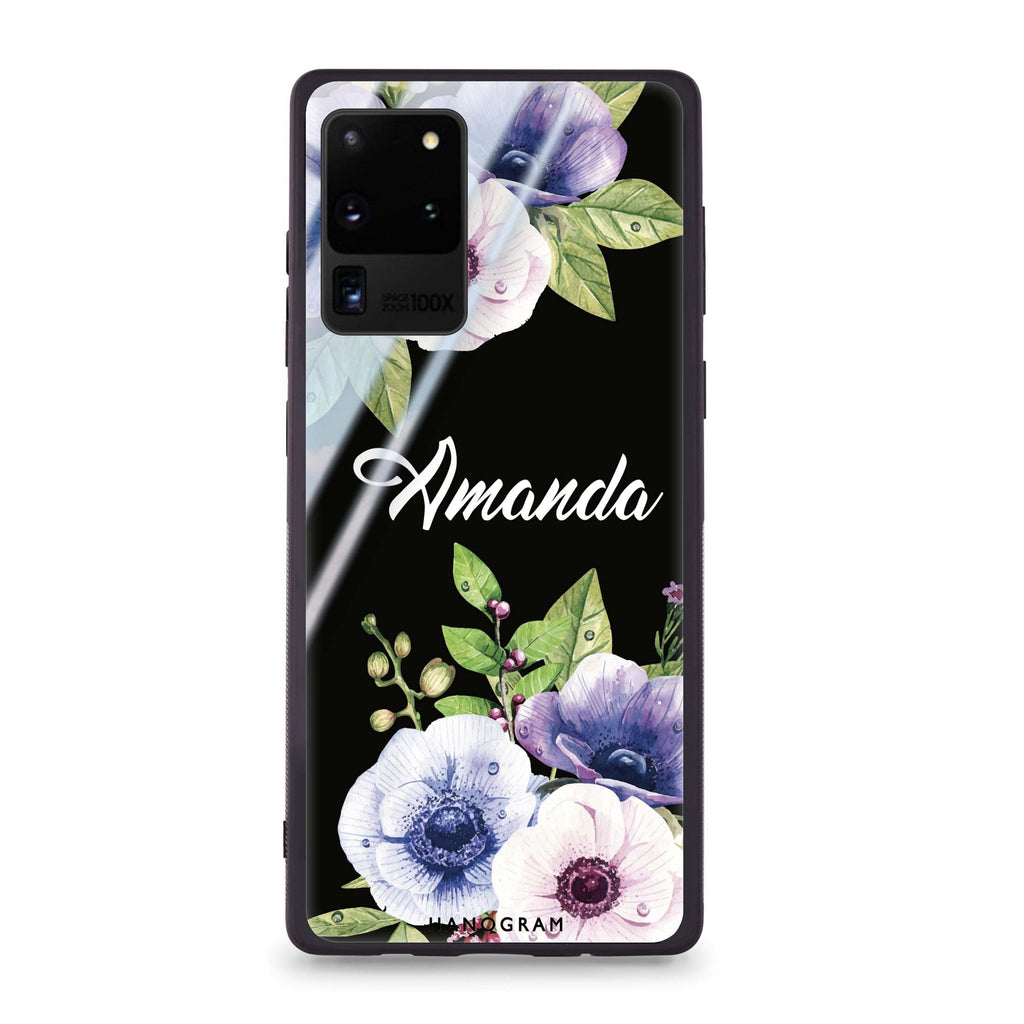 Blooming Flowers Samsung Glass Case