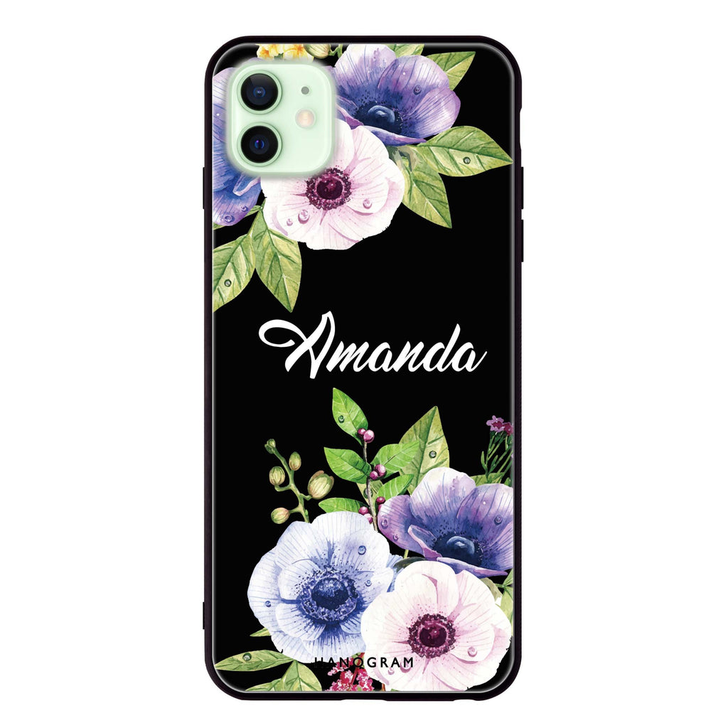 Blooming Flowers iPhone 12 Glass Case