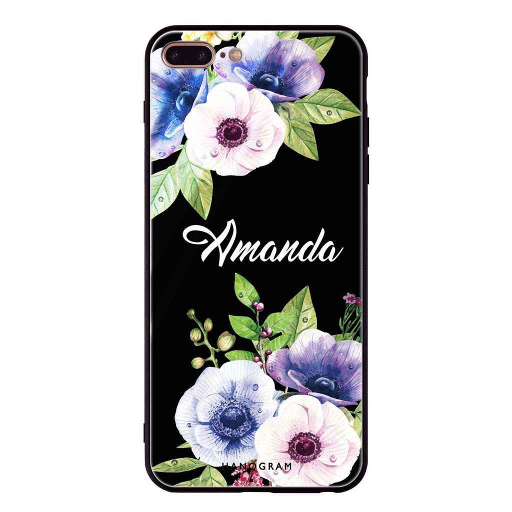 Blooming Flowers iPhone 8 Plus Glass Case