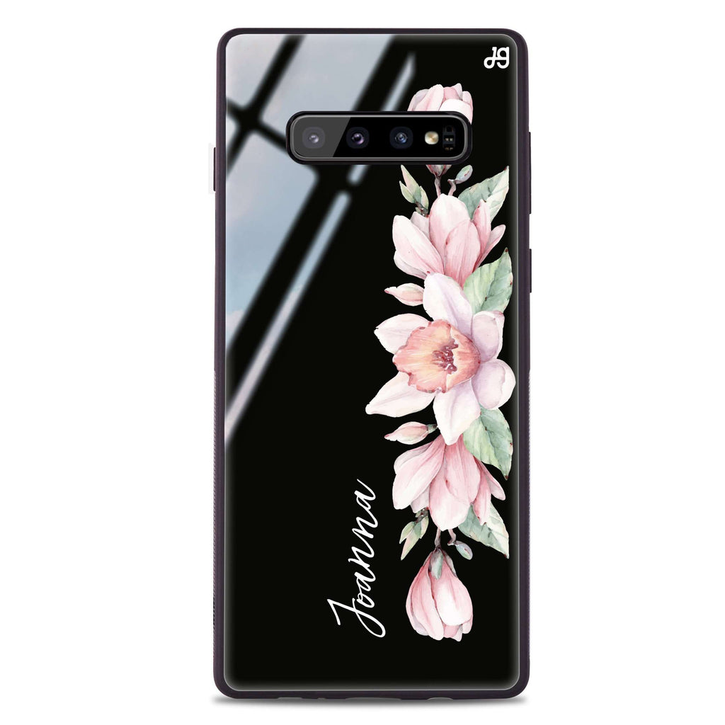 Floral and Me Samsung S10 Plus Glass Case