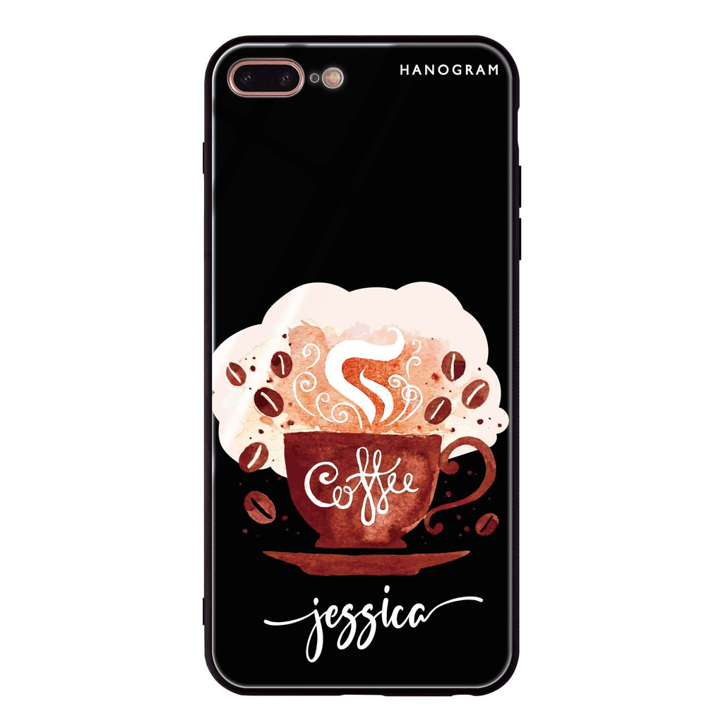 Fragrant coffee iPhone 8 Plus Glass Case