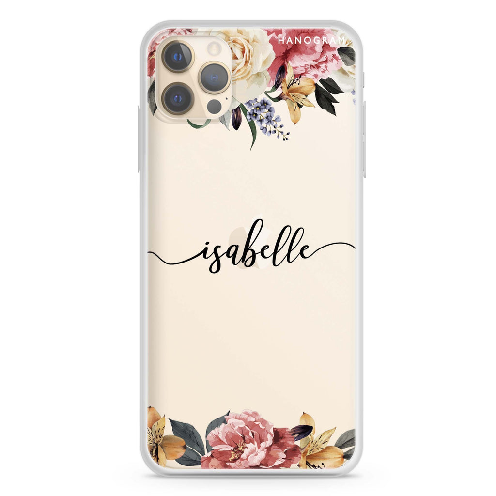 Art of Classic Floral iPhone 12 Pro Max Ultra Clear Case