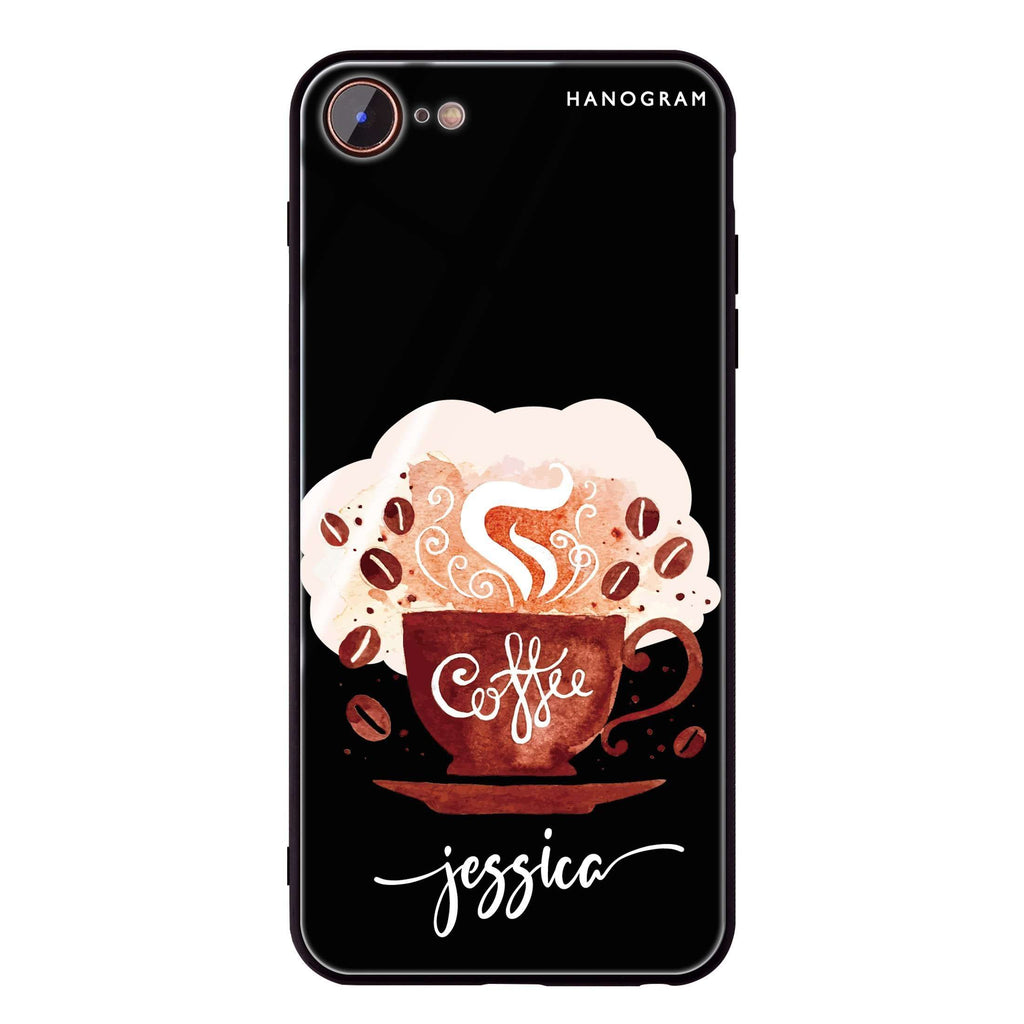 Fragrant coffee iPhone 7 Glass Case