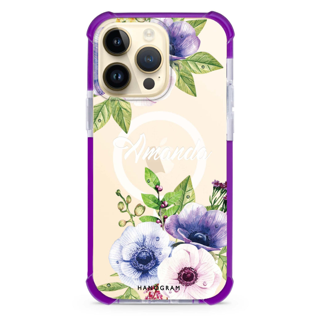 Blooming Flowers MagSafe Compatible Ultra Shockproof Case