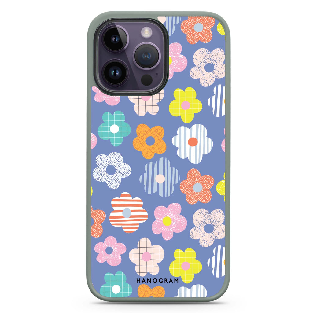 Floral Pattern Impact Guard Bumper Case