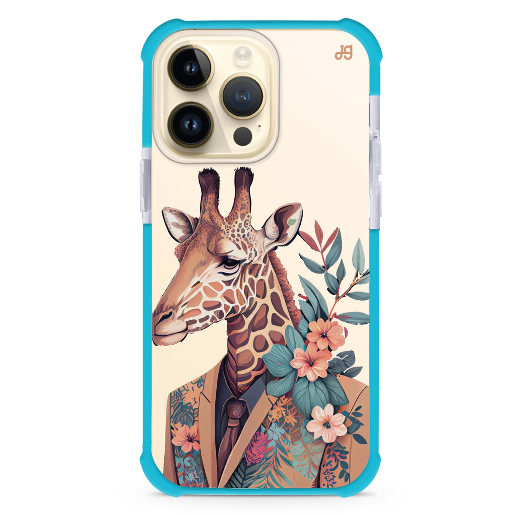 Giraffe & floral Ultra Shockproof Case