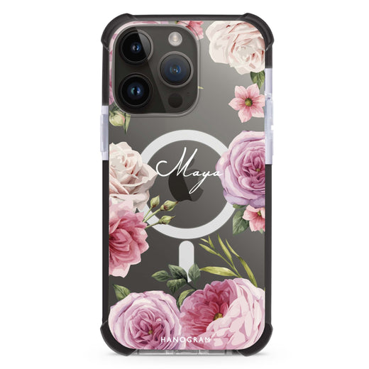 Beautiful Pretty Floral MagSafe Compatible Ultra Shockproof Case