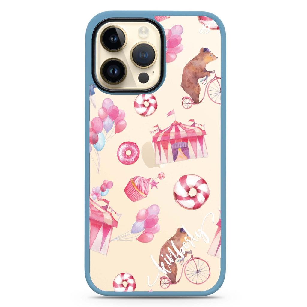 Red Circus Impact Guard Bumper Case