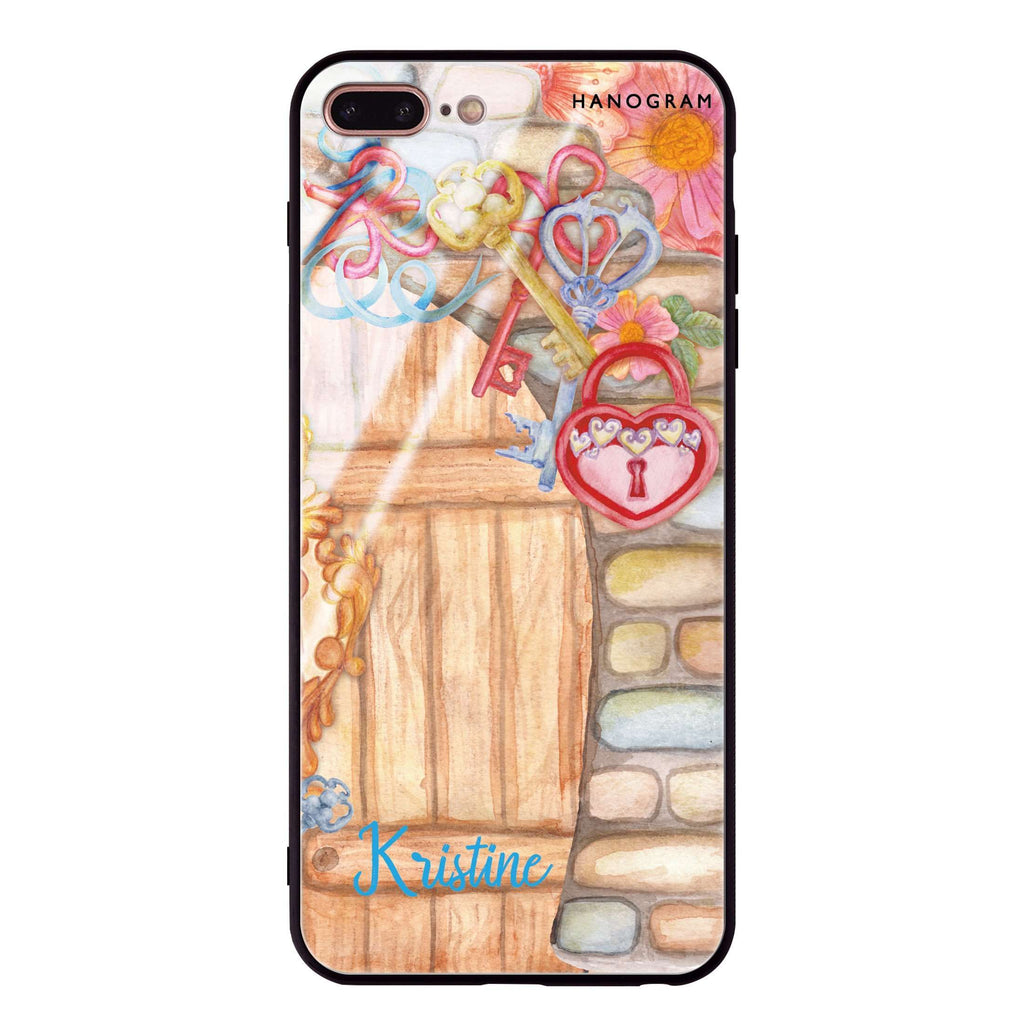 Love Castle II iPhone 8 Plus Glass Case