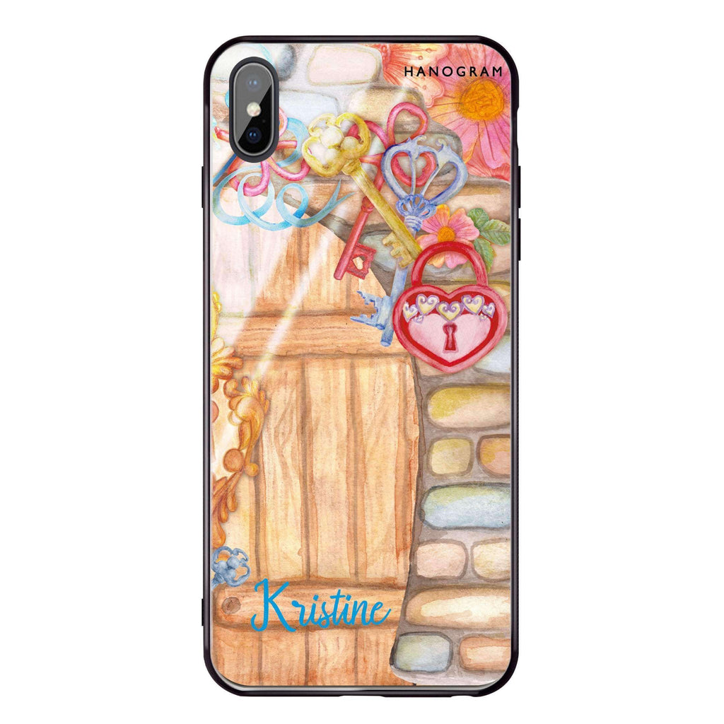 Love Castle II iPhone XS Max Glass Case
