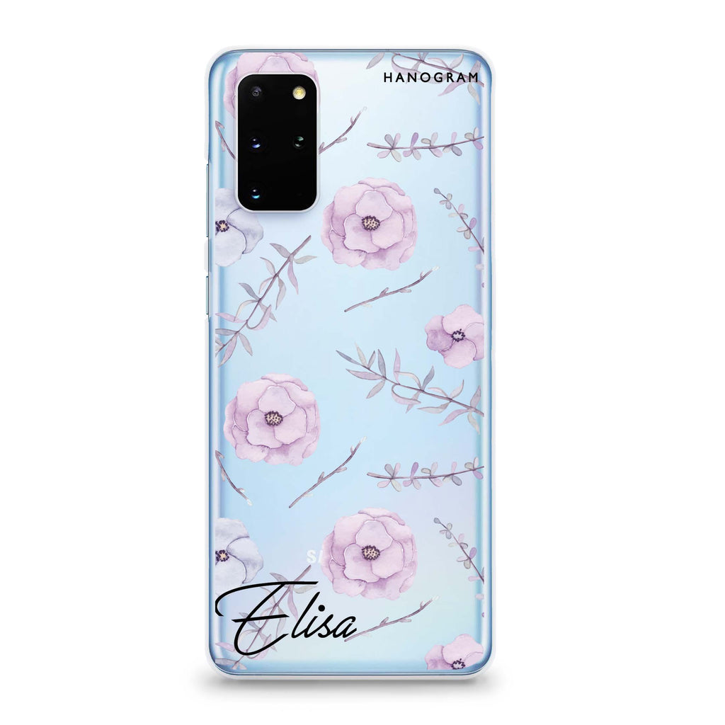 Vibrant Floral Samsung S20 Soft Clear Case