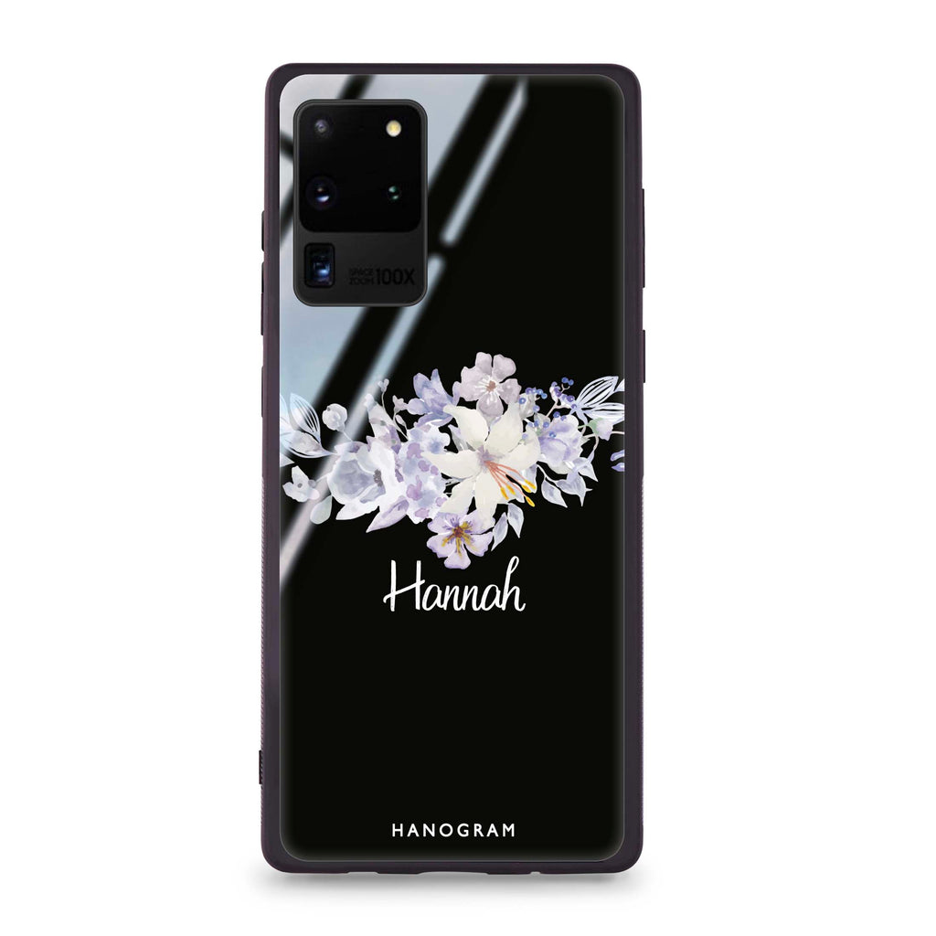 Serene Flowers & Me Samsung S20 Ultra Glass Case