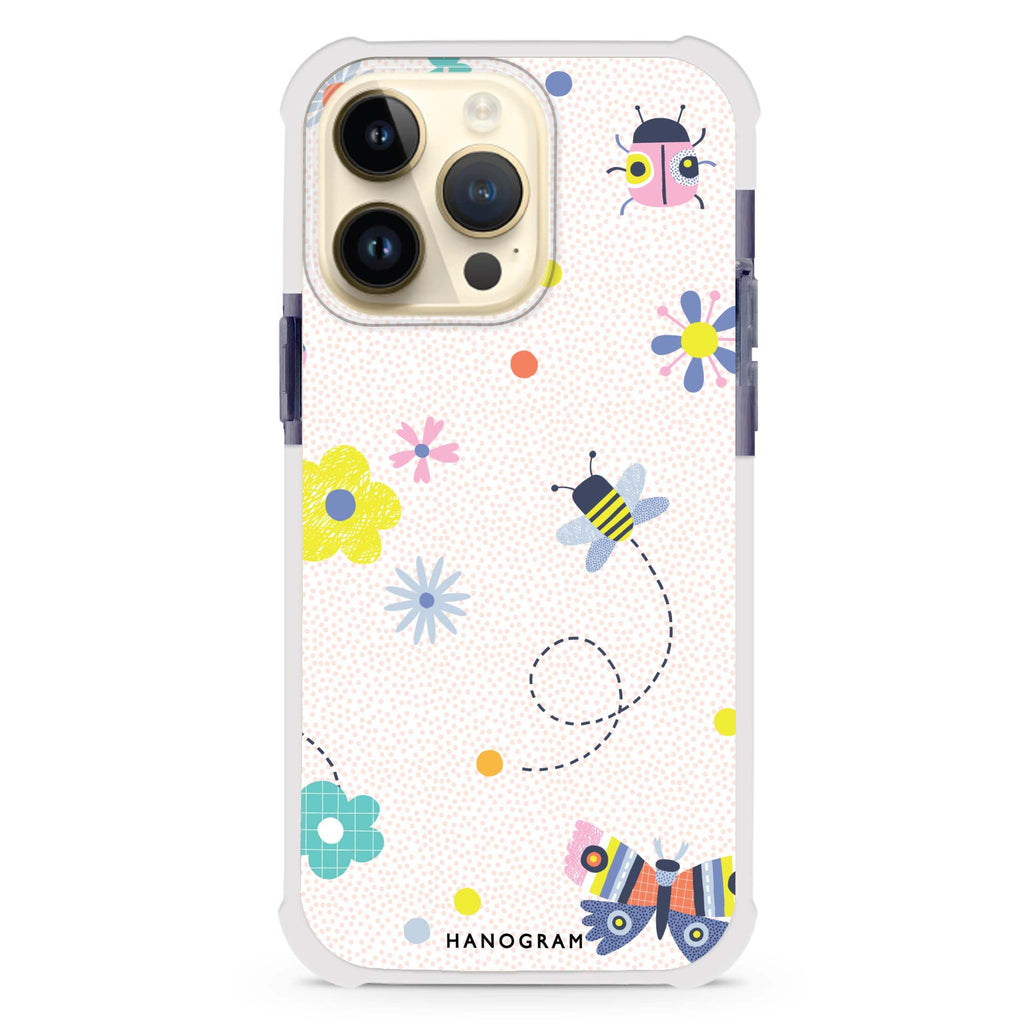 Cute Floral MagSafe Compatible Ultra Shockproof Case