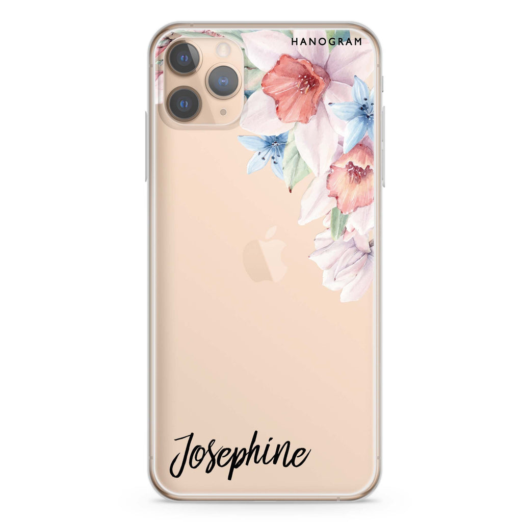 Glamour Floral iPhone 11 Pro Max Ultra Clear Case