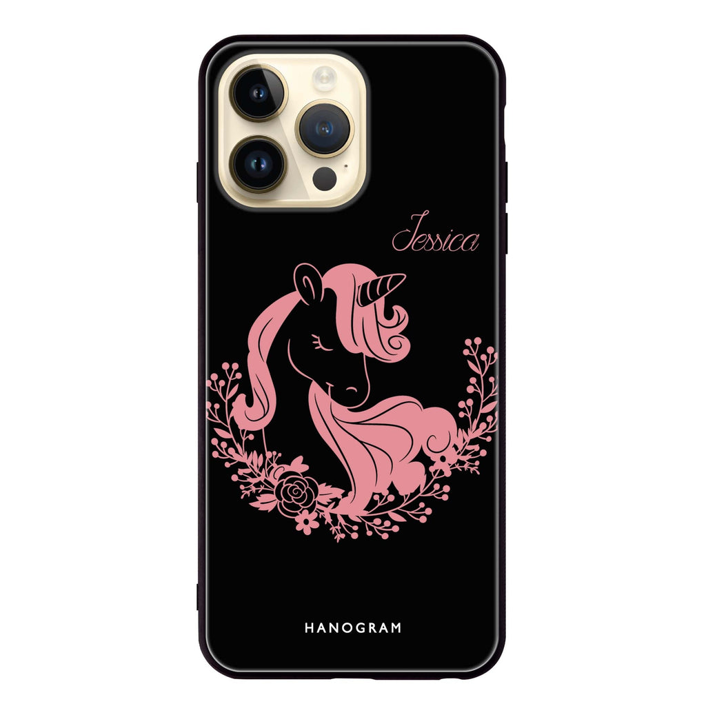Silhouette Unicorn Glass Case