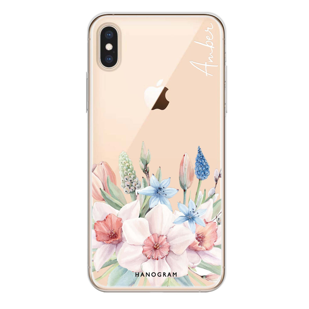 My Glamour Floral iPhone XS Max Ultra Clear Case