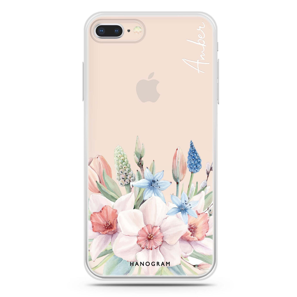 My Glamour Floral iPhone 7 Plus Ultra Clear Case