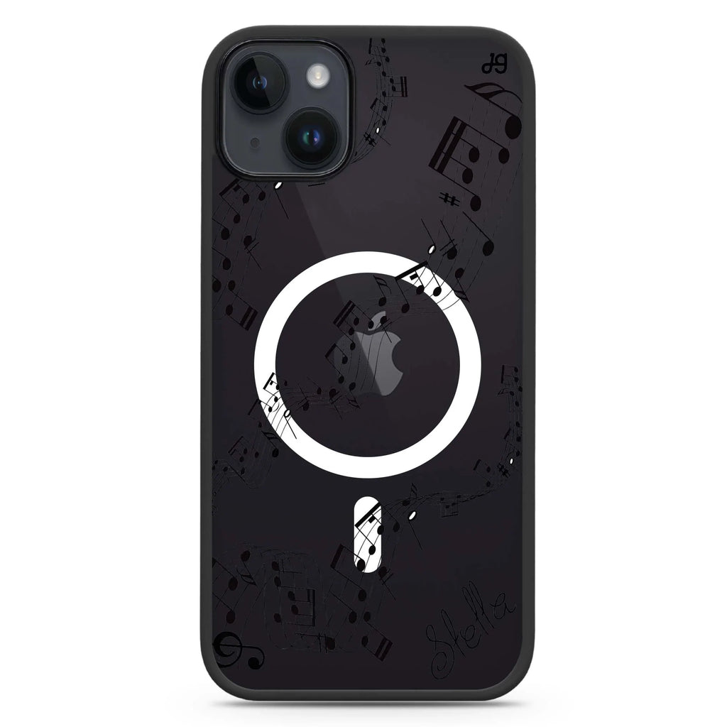 Music iPhone 14 Plus MagSafe Compatible Impact Guard Bumper Case