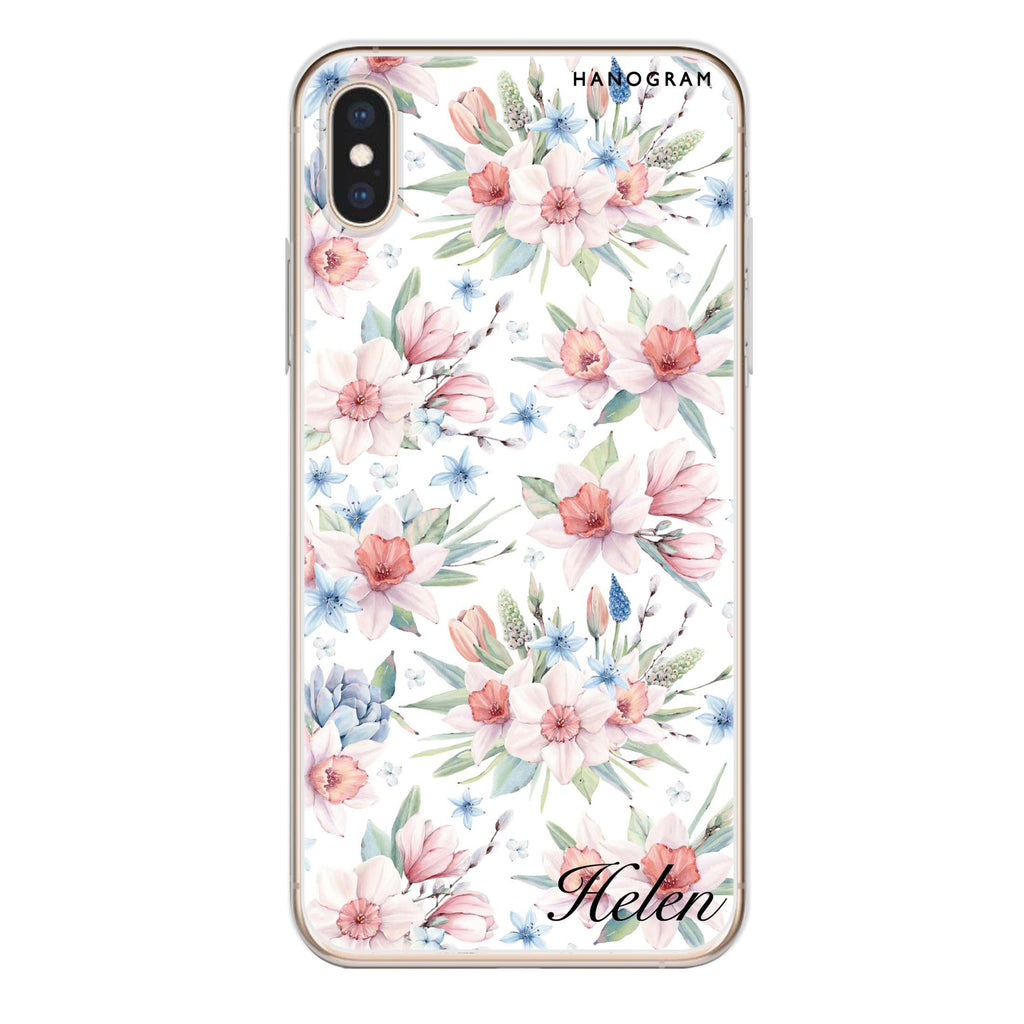 Glamour Floral World iPhone XS Ultra Clear Case
