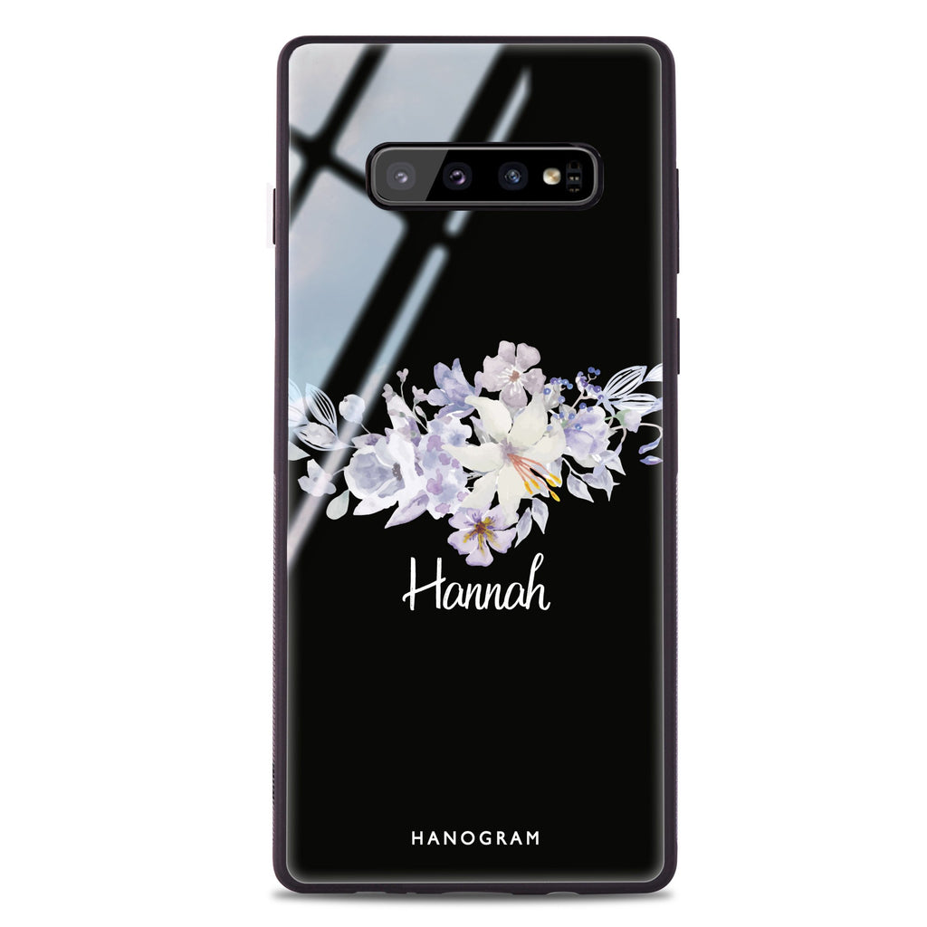 Serene Flowers & Me Samsung S10 Plus Glass Case