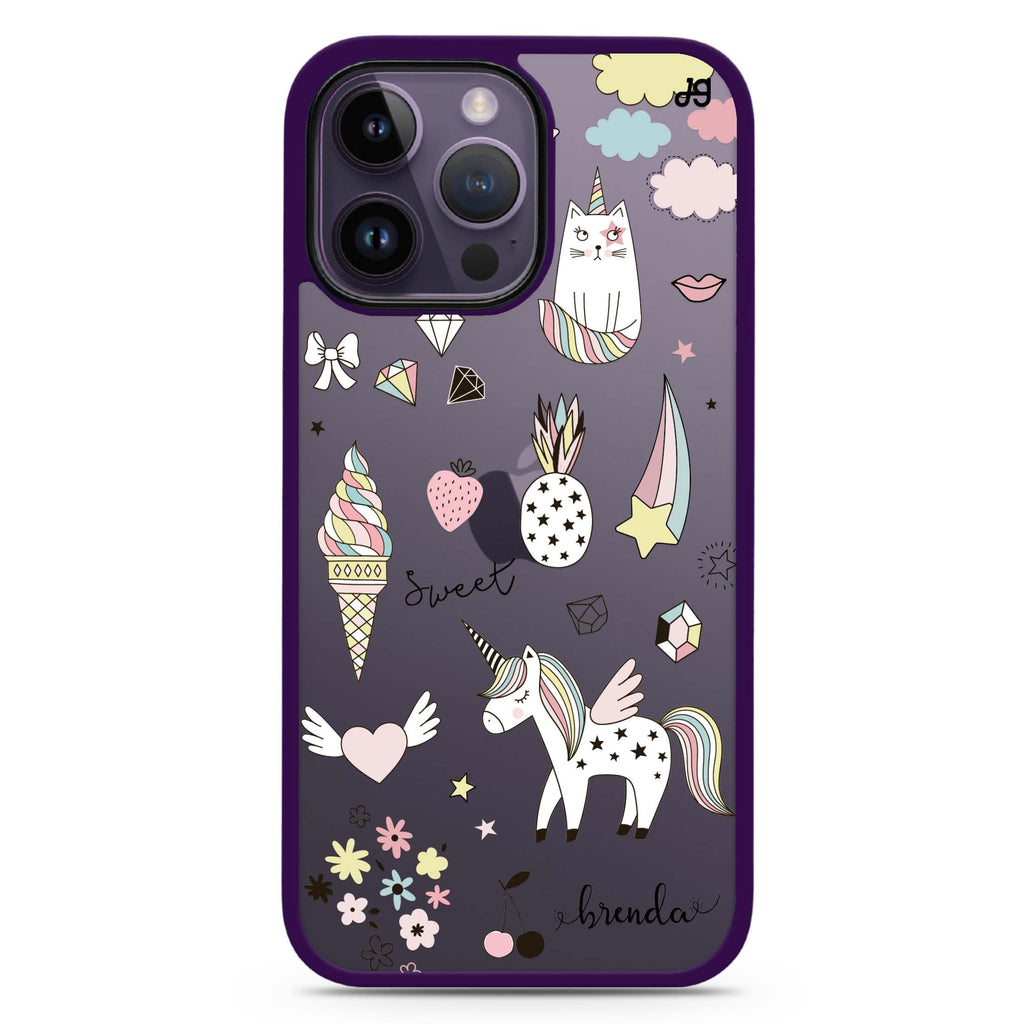 My lovely Cartoon Impact Guard Bumper Case