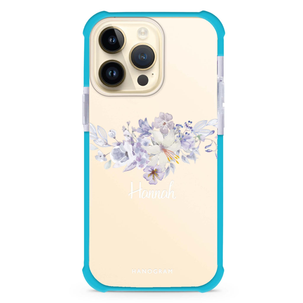 Serene Flowers & Me iPhone 14 Pro Ultra Shockproof Case