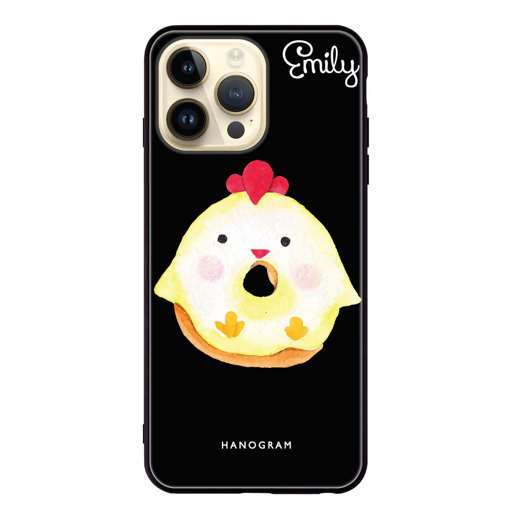 Sweet donut chick Glass Case
