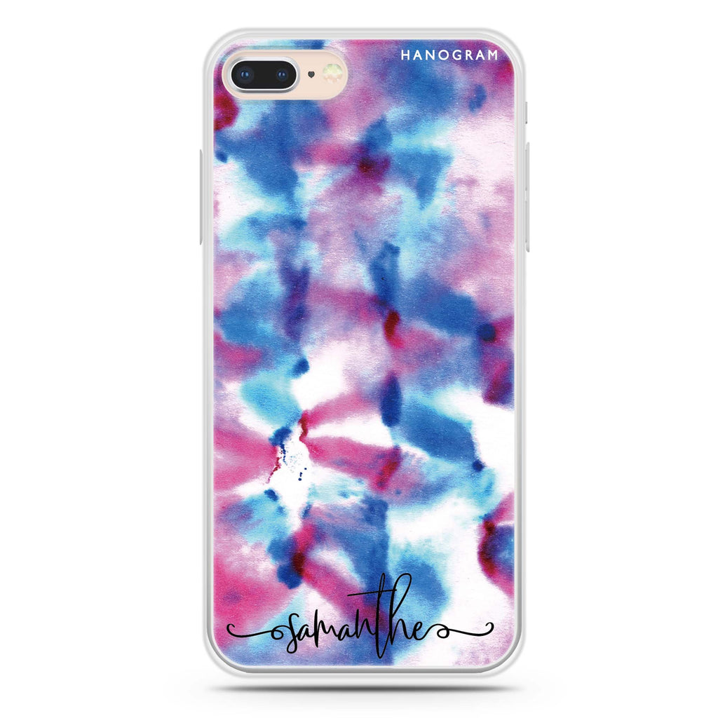 Psychedelic Light iPhone 7 Plus Ultra Clear Case