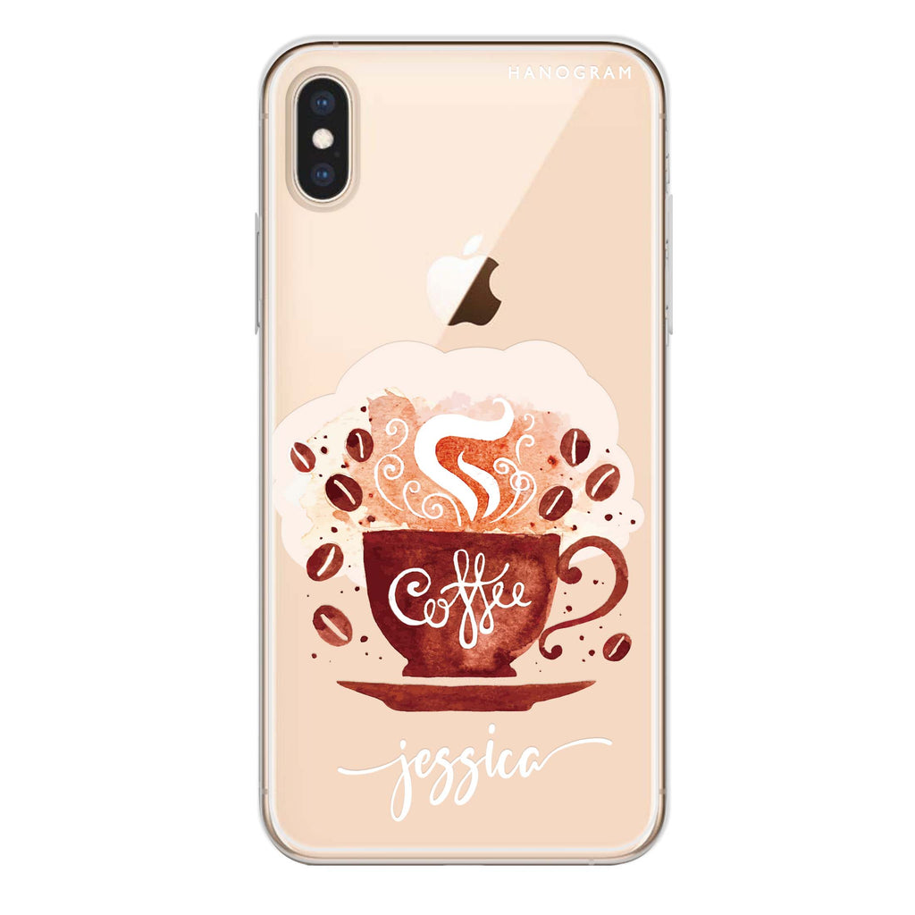 Fragrant coffee iPhone XS Max Ultra Clear Case